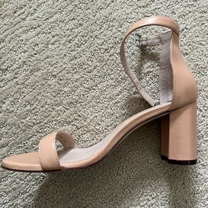Stuart Weitzman Heel, Nude, size 8